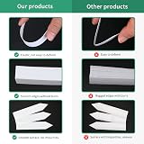 KINGLAKE 100Pcs White Plastic Plant Labels & Markers 10x2cm Waterproof view 9