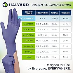 HALYARD SKYBREEZE Nitrile Exam