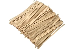 DGTANGYIN 500 Pcs 5" Kraft Paper Twist Ties,Bread Ties for Party Cello Candy Bread Coffee Bags Cake Pops