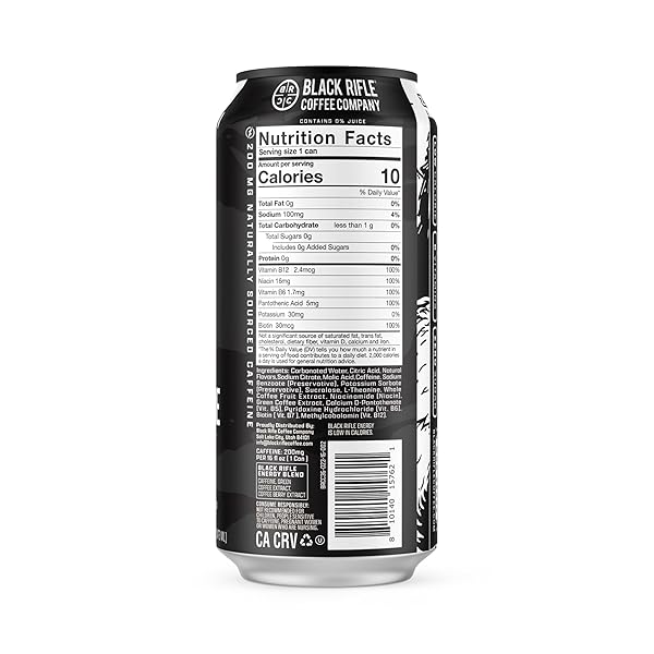 BLACK RIFLE COFFEE COMPANY WILD FROST, 16 OZ, 12 CT