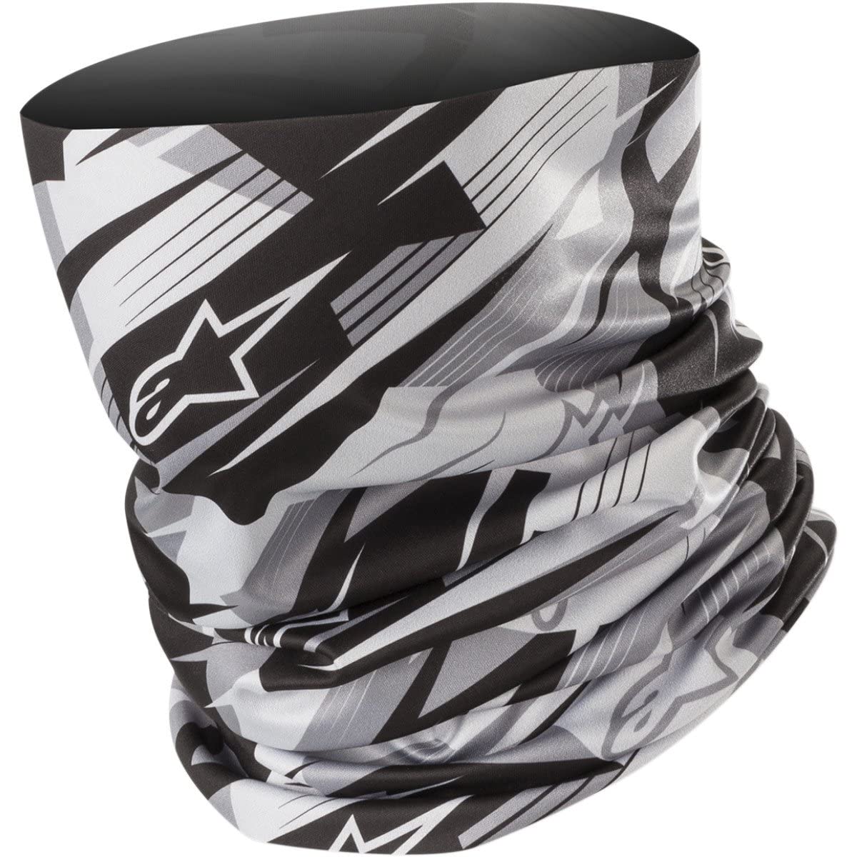 Alpinestars Blurred Neck Tube Black/Anthracite One Size