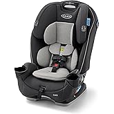 Graco Slimfit 3 in 1 Convertible Car Seat | Slim & Comfy Design Saves Space in Your Back Seat, Darcie