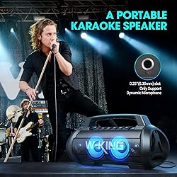 W-KING Portable Speaker, 120W Peak 70W RMS