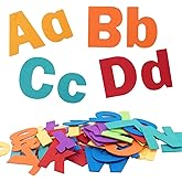 CHEFAN Felt Letters Alphabet for Kids, Felt Board Letter Pieces, Flannel Board Pieces, Precut Felt Story Pieces, 104 Pieces A