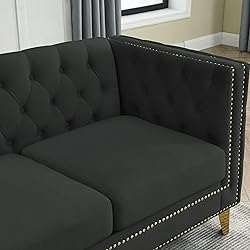 ERYE L-Shaped Symmetrical Sectional Sofa Couch 5