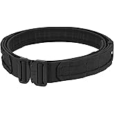 SIVIGEAR Tactical Quick Releasebattle Belt Molle Duty Belts Law Enforcement 1.97 Inch Inner & Outer Tactical Heavy Duty Belt