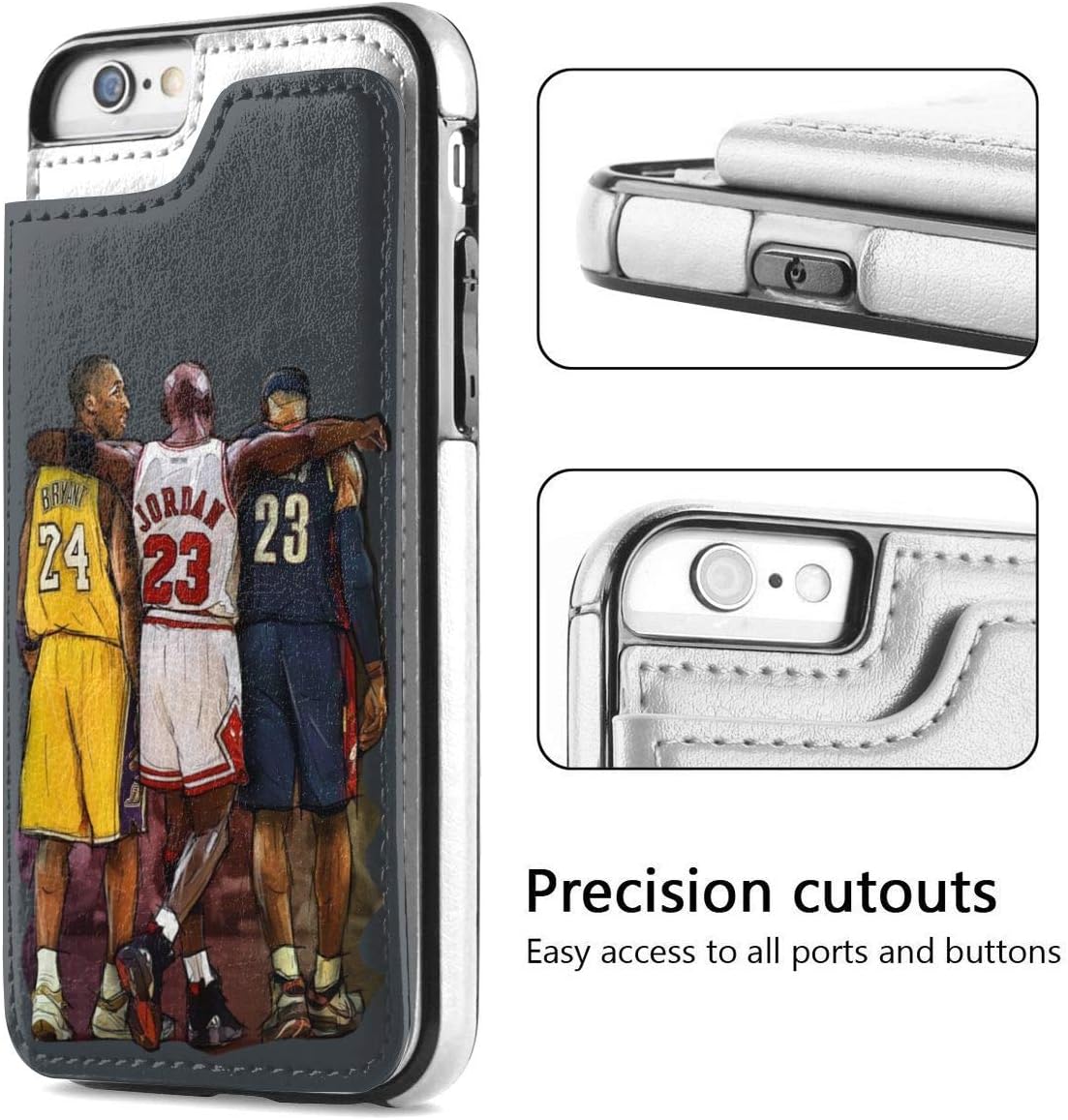 Amazon Co Jp Iphone 7 8 ケース 手帳型 財布型ケース バスケットボールのスター 携帯電話カバー 保護ケース 多機能スマホケース カードホルダー スロット アイフォン7 8 プレミアムレザー 全面保護 シンプル 耐衝撃 耐摩擦 ホーム キッチン