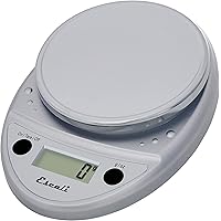 Precision Kitchen Food Scale for Baking and Cooking, Lightweight and Durable Design, LCD Digital Display, 8" x 6" x 1.25…