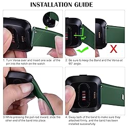 Tobfit Sport Bands Compatible with Fitbit