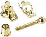 Merriway BH01890 Sash Window Fastener EB Brass view 3