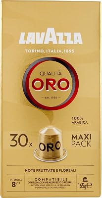 , Qualità Oro, 30 dosettes de café compatibles Nespresso