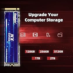 KingSpec NX Series 1TB Gen3x4 NVMe M.2 SSD, Up to