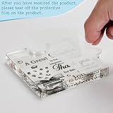 CSYY Puzzle Shaped Acrylic Plaque Teacher Gift 10x10 cm Christmas view 5