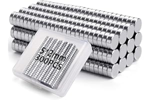 VNDUEEY 300Pcs Refrigerator Magnets Small Magnets Push Pins Fridge Tiny Magnets, Office Whiteboard Magnets Mini Magnets