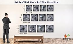 4 Piece Set Bedroom Wall Decor Love Heart Gray 3D