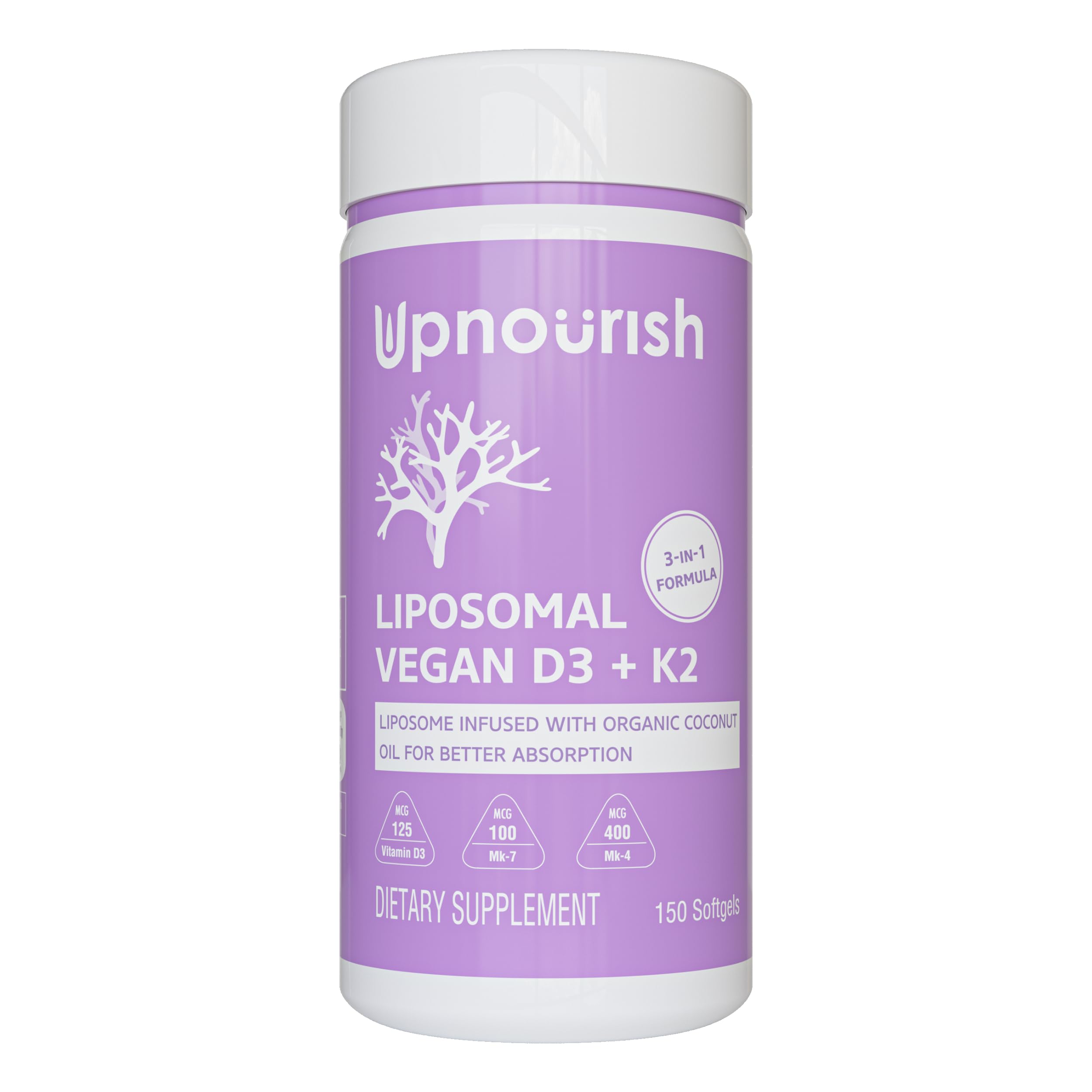 Liposomal Vegan D3 + K2