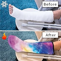 LedBack Leg Cast Cover Adult Leg Cast Covers Soft
