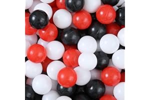 GUESVOT Ball Pit Balls, Crush Proof Plastic Balls for Ball Pit BPA Free Phathalate Free Balls 100pcs 2.2" Set for Toddlers fo