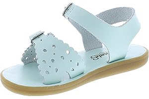 FOOTMATES Ariel and Eco-Ariel Waterproof Sandals for Girls and Boys with Slip-Resistant, Non-Marking Outsoles and Strap Closure for Infants, Toddlers, and Kids Ages 0-12