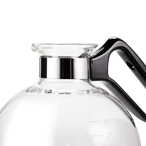 Yama Glass 8-Cup Stovetop Siphon Coffee Maker, 24 Oz Vacuum Brew