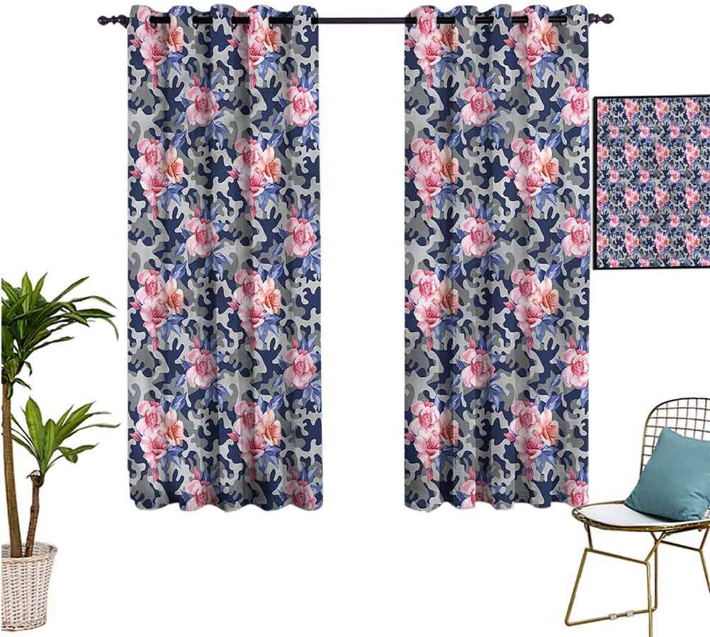 Cortinas de ventana que reducen el ruido, camuflaje, camuflaje