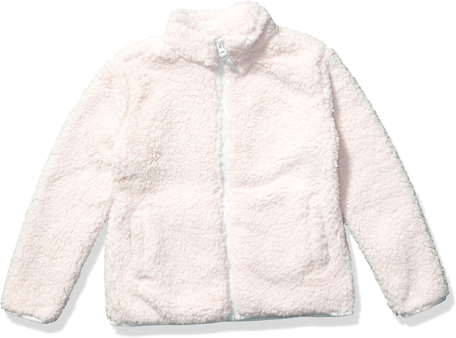 Produktbild Amazon Essentials Mädchen Girls Polar Fleece Jacke Jacket mit Reißverschluss light pink in 7 Farben für 2-13 Jahre Foto