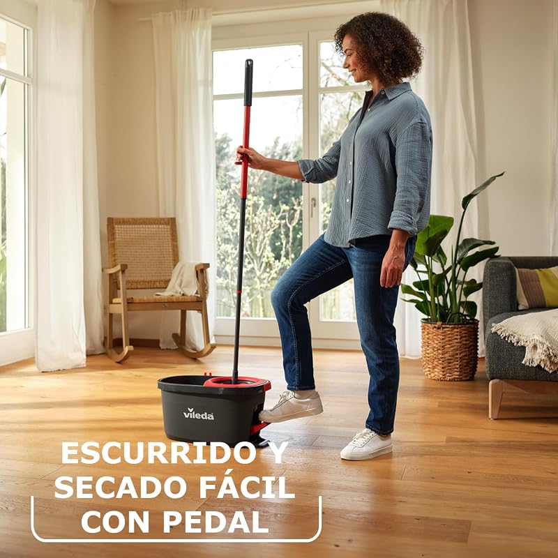 Substituição vileda turbo, compatível com todos os sistemas vileda turbo i desempenho extra i adequado para todos os tipos de pavimentos duros i elimina 99% das bactérias apenas com água i embalagem dupla