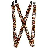 Buckle-Down Buckle-Down Suspender - Tattoo Johnny Butterfly Girl Accessory, Tattoo Johnny Butterfly Girl, One Size