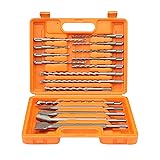 Axelord 17Pcs SDS Plus Rotary Hammer Drill Bit