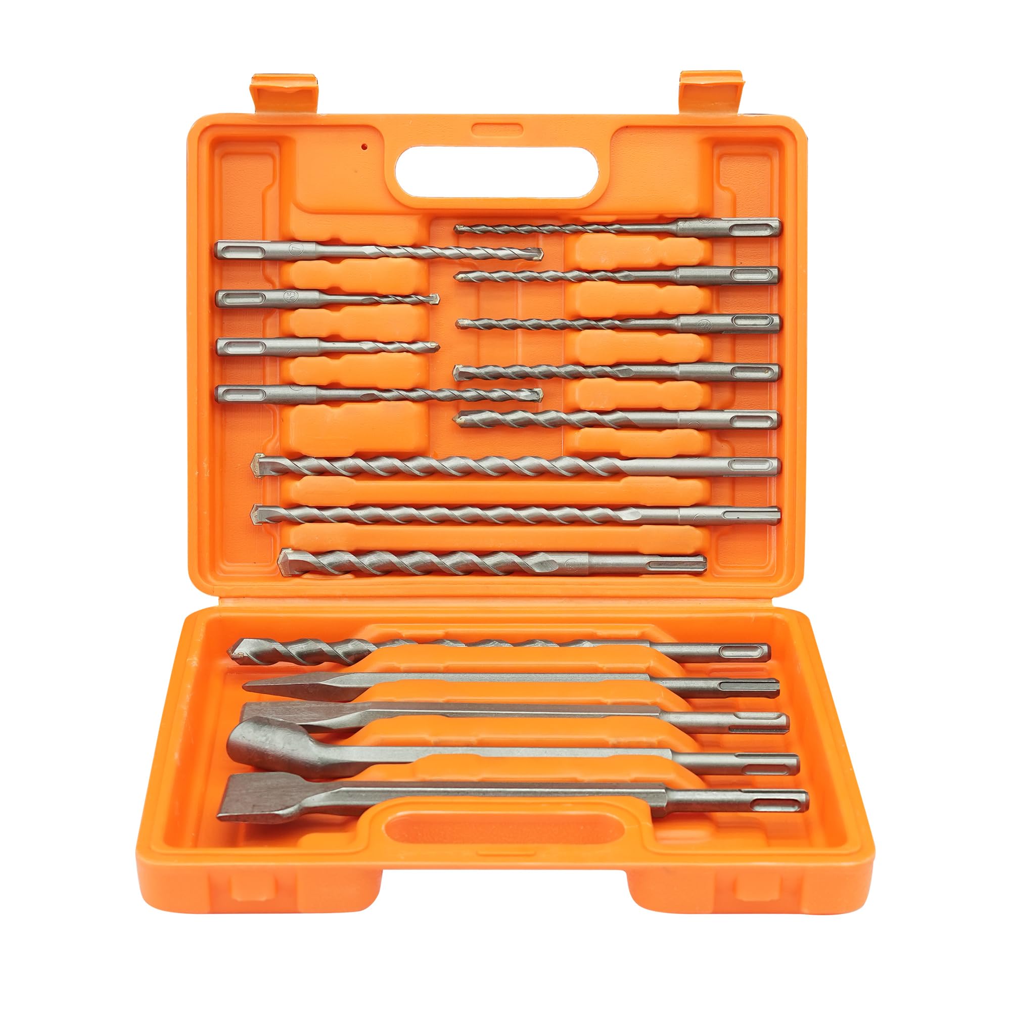 Axelord 17Pcs SDS Plus Rotary Hammer Drill Bit