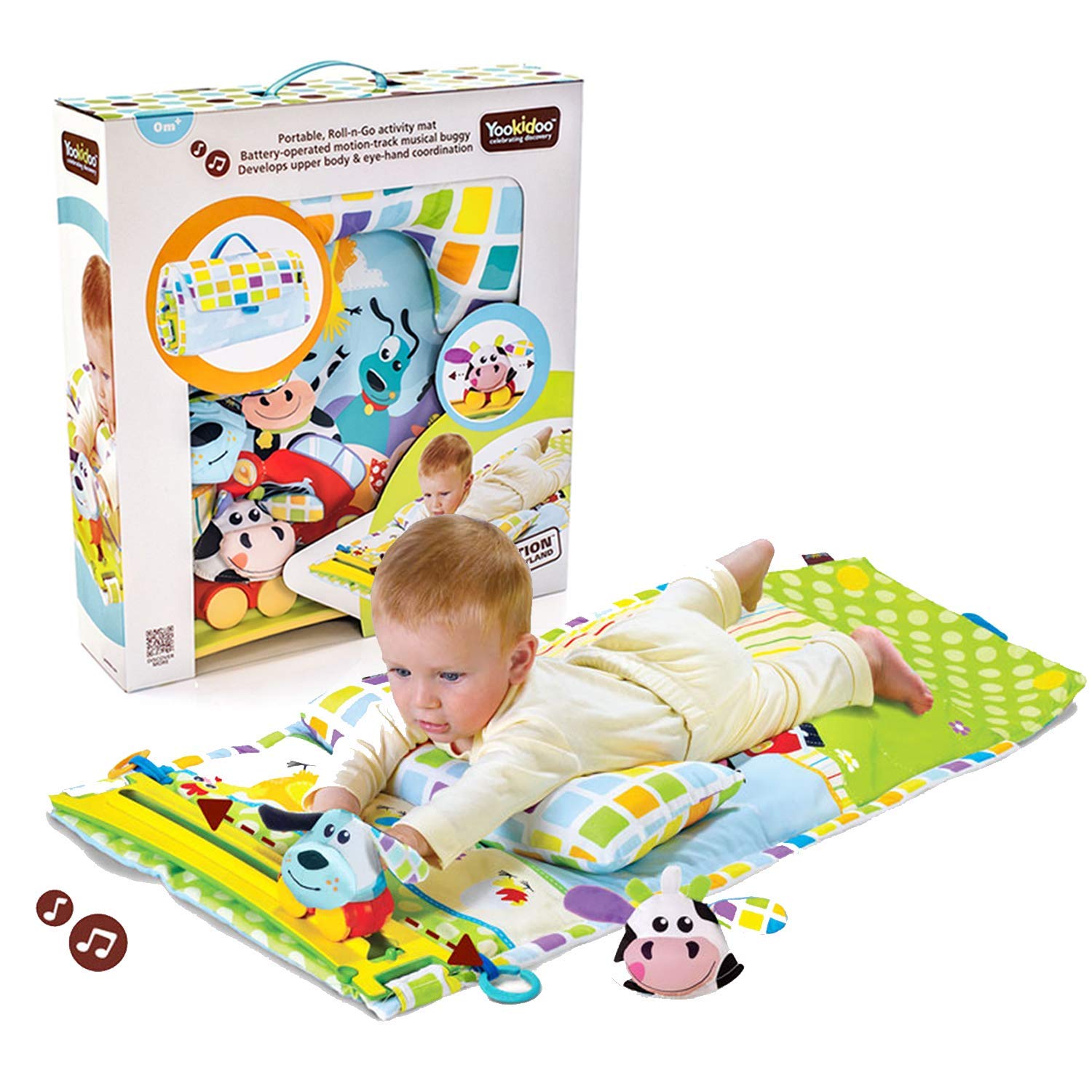 tummy time activity mat