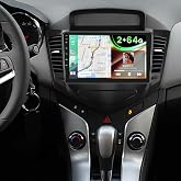 [Fuluku] 2+64GB 9" Android 15 Car Radio for Chevrolet Chevy Cruze 2009-2015 | Wireless Carplay Android Auto Mirror Link 9" Touch Screen Car Radio with GPS, Backup Camera, BT, FM/RDS, EQ, WiFi, SWC