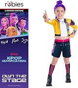 Rubies Official Netflix K-Pop Demon Hunters Rumi Kids Costume 6+ Years view 5