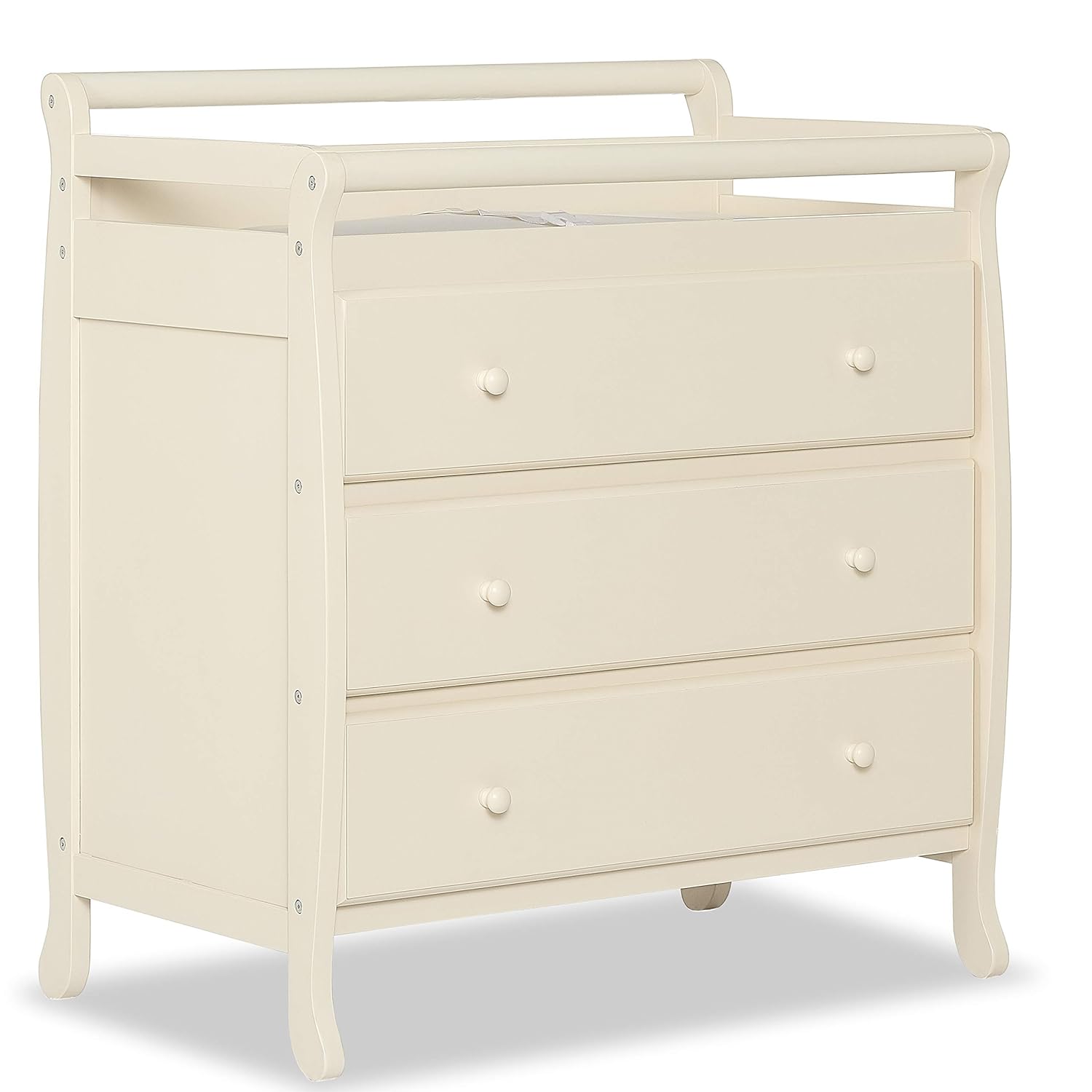 Dream On Me Liberty Collection 3 Drawer Changing Table, French White