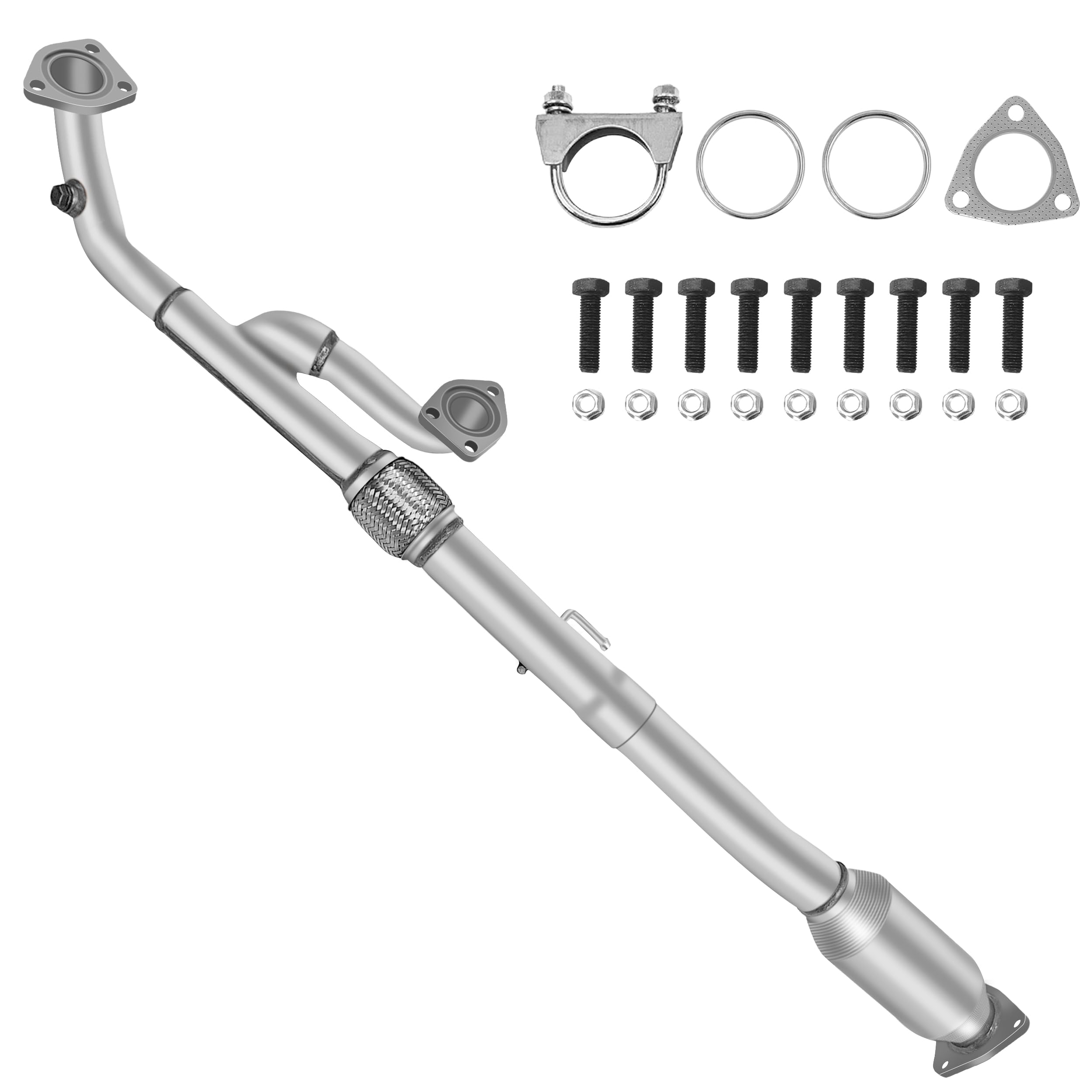 Photo 1 of [Rear]FortunaFlow Catalytic Converter Compatible with Honda Ridgeline 2017-2020 3.5L,Honda Pilot 2016-2020 3.5L,Acura MDX 2014-2020 3.5L,Replace 643151[EPA Compliant+standard]