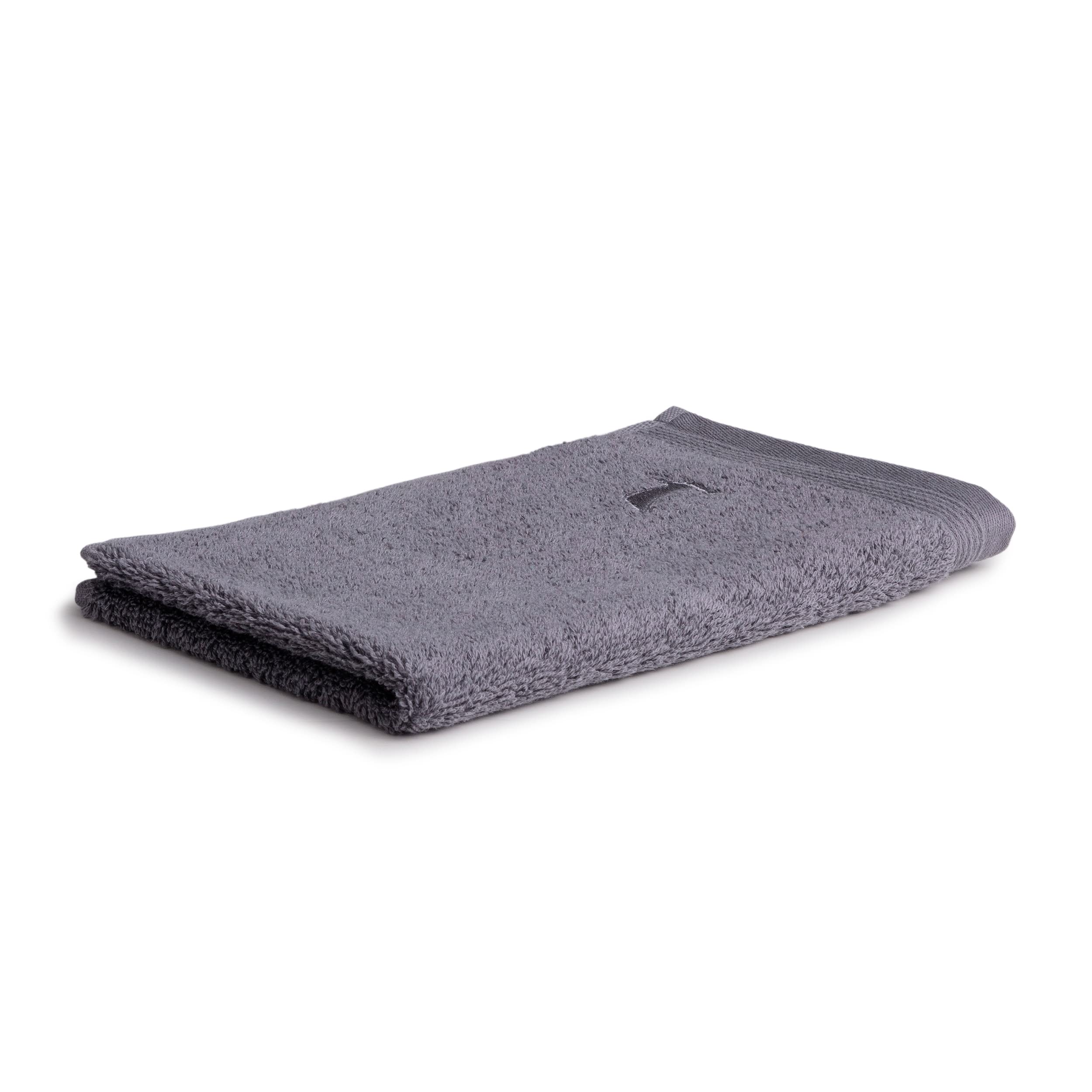 möve Superwuschel guest towel 30 x 50 cm made of 100% cotton, stone