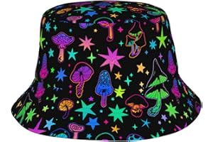 MERAHANS Bucket Hat for Women Psychedelic Trippy Summer Beach Sun Hat Travel Fisherman Cap