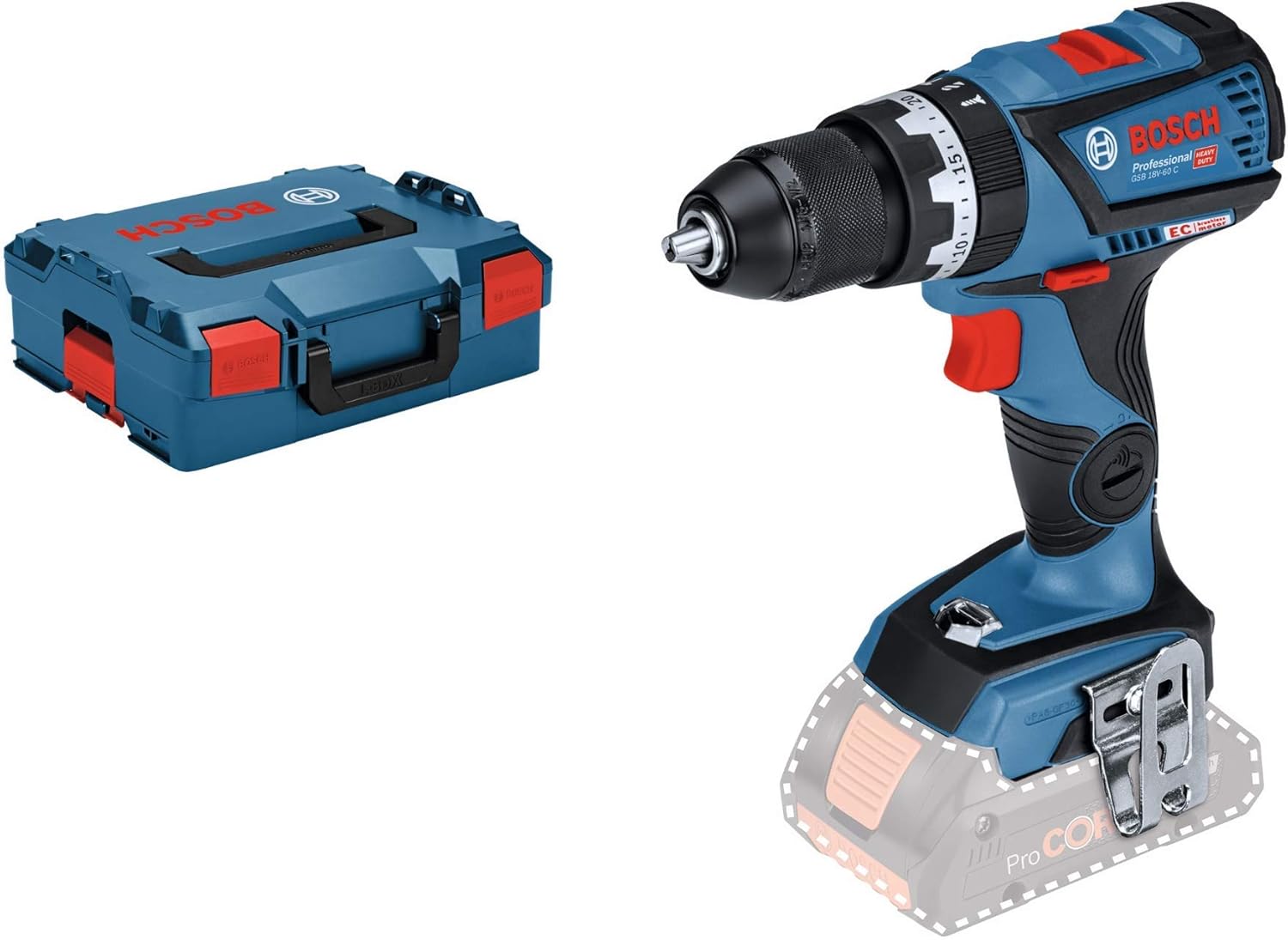Bosch Professional GSB 18 V 60 C Cordless Combi Drill (without