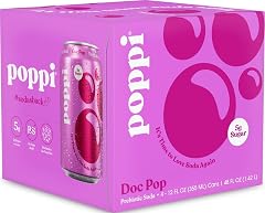 poppi Doc Pop Prebiotic Soda, 4pk 12 Fl Oz each