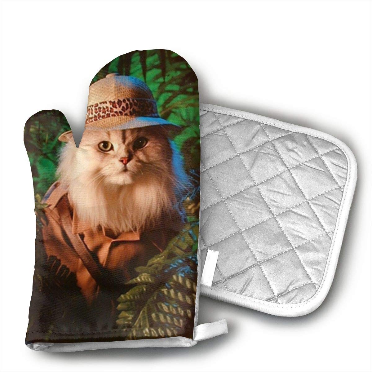 Best Animal Silicone Padded Oven Mitts