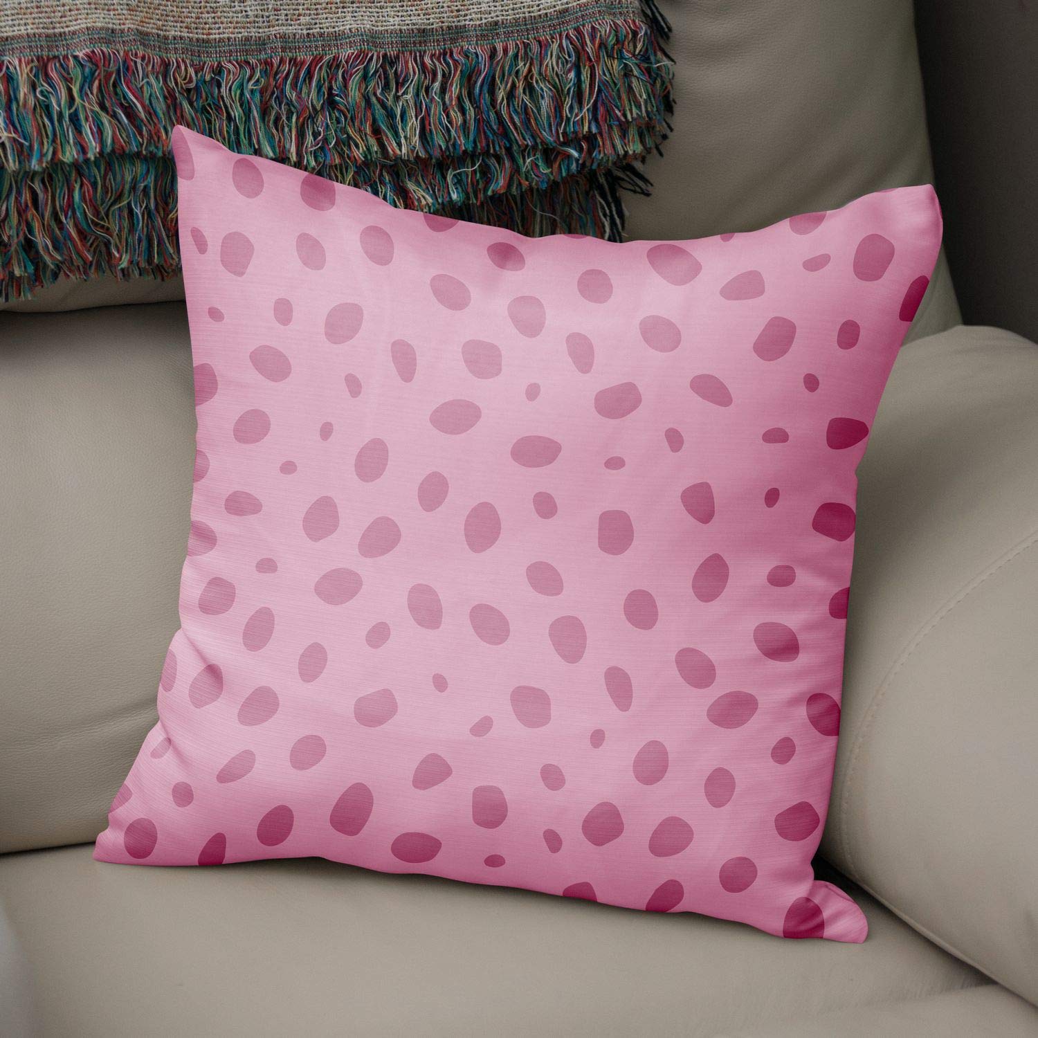 Bonamaison Decorative Cushion Cover Random Pattern, Throw Pillow Covers, Home Decorative Pillowcases for Livingroom, Sofa, Bedroom, Size:43X43 Cm - Designed and Manufactured in Turkey