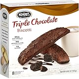Nonni's Biscotti, Triple Chocolate Flavor, 8 Count, 6.88 Ounce