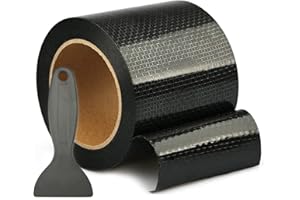 RVINGPRO RV Underbelly Tape 4" x50', RV Underbelly Material, Waterproof Permanent Sealing Adhesive for RV, Camper Travel Trailer, Mobile Home, Tear Repair Patch