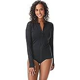 Beach House Sport Ava Long Sleeve Rash Guard for Women - Swimsuit Top Cover Up with UPF 50 Plus Protection