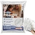 RAINFLOW 5.3oz Polyester Premium Fiber Fill- Polyester Fiber Fill,Stuffing for Pillow,Small Dolls,Cushion,Craft and Stuffed A