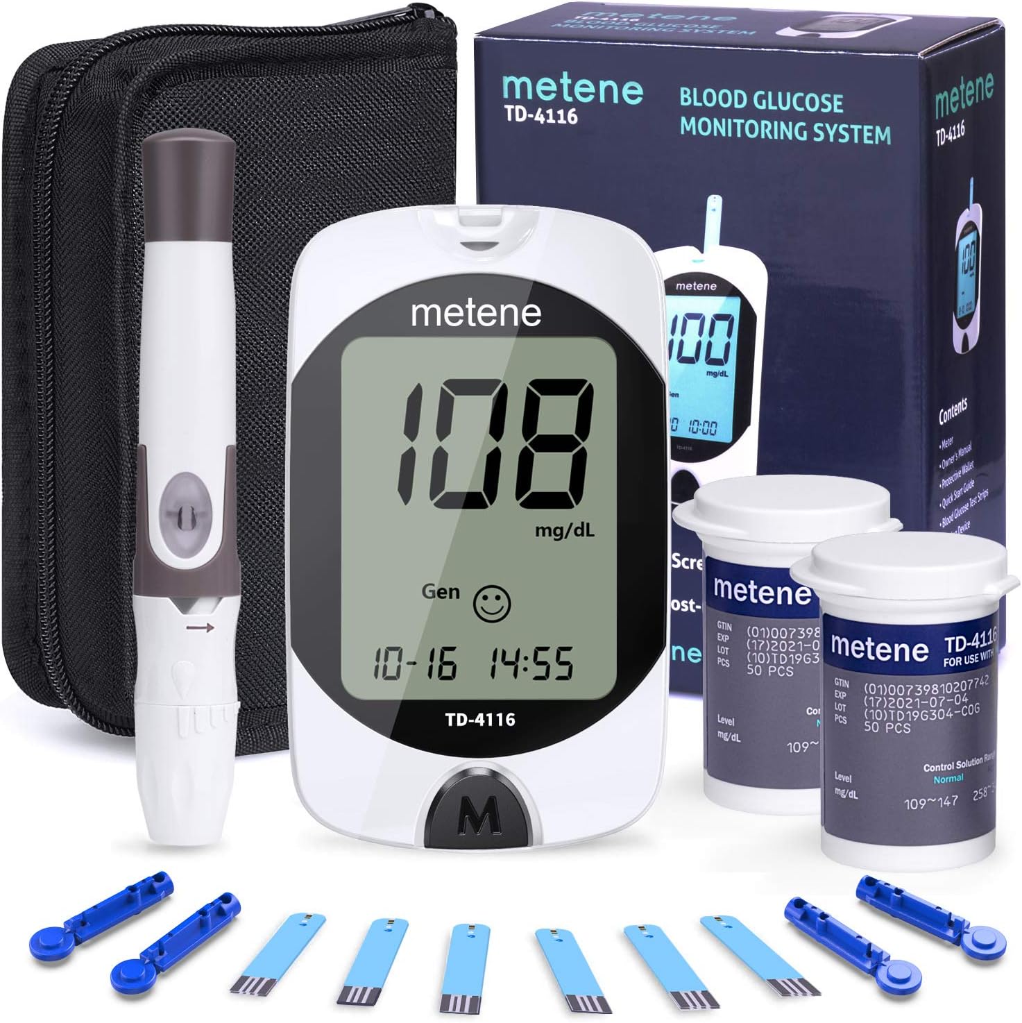 Best Lancing Device 2021 Amazon.com: Diabetes Testing Kit, 100 Lancets, 100 Glucometer 
