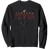 WNBA Official Indiana Fever Black In Black Sweatshirt