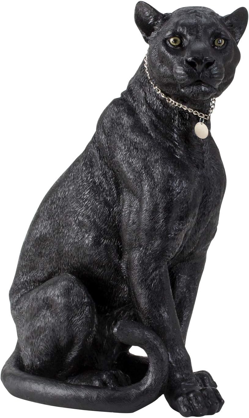 Lifestyle & More Riesige Skulptur Dekofigur schwarzer Panther aus