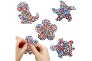 ESTIMABLE 4 Pack Fidget Toys for Skin Picking, Picking Pad, Silicone Sensory Toys for Skin Picking, Dermatillomania Fidget Toys Relax Anxiety Toy for Children & Adults