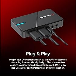 AVerMedia 4K Capture Card for Streaming,1440p120